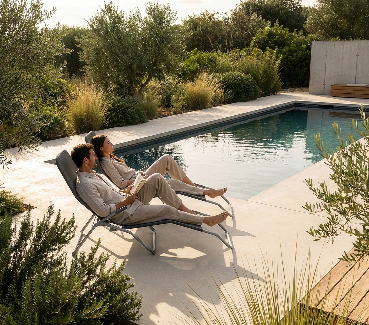 Cadeira Lounge 60x140x96cm AIRE