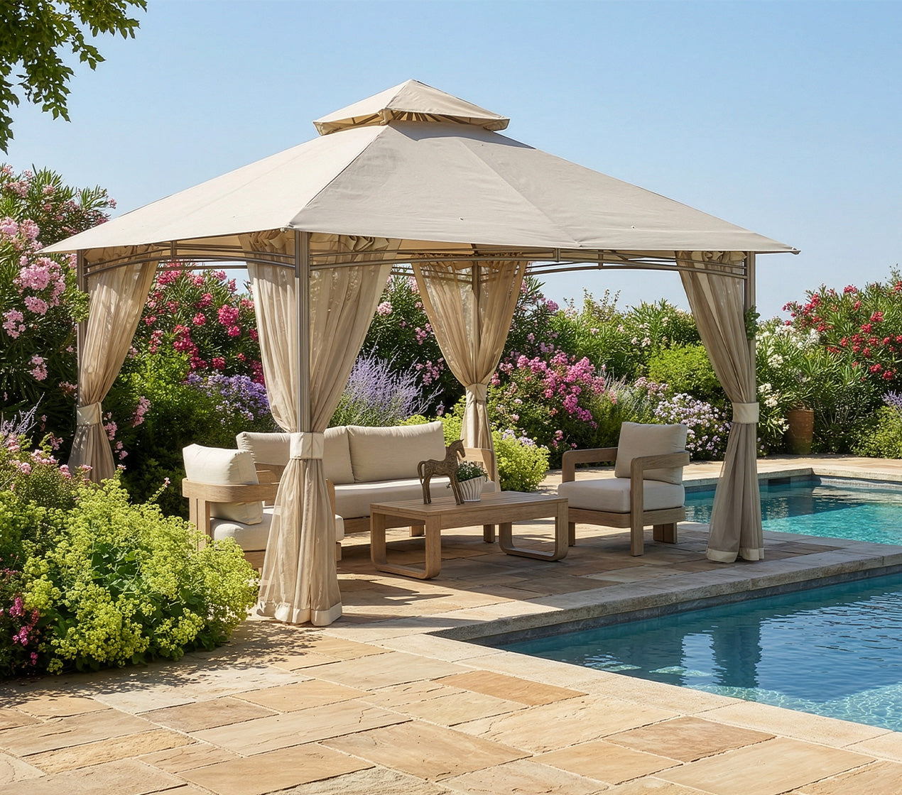 Pérgola HULAN 4x3
