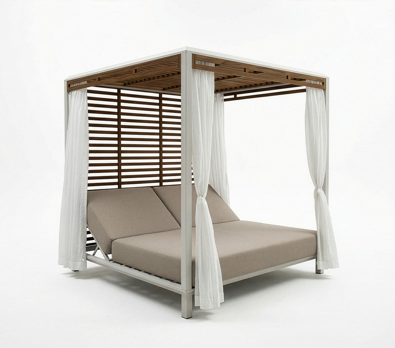 Cama Balinesa 200x200x210cm WAJA