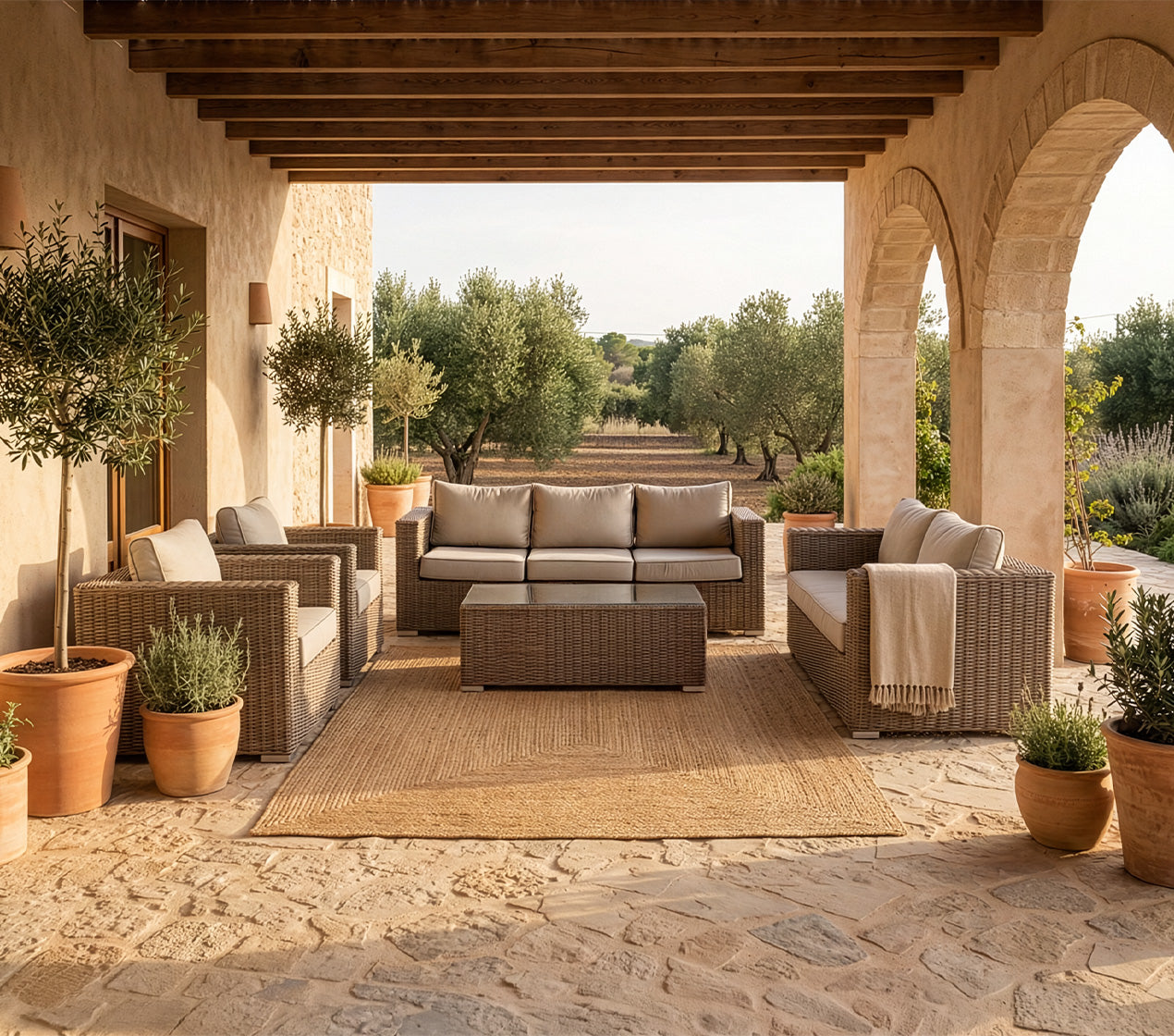Conj. Jardim 7 Lugares HUDSON
