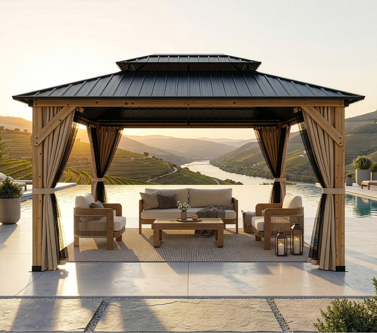 PRÉ-VENDA | Pérgola CAIMA 3x3,6