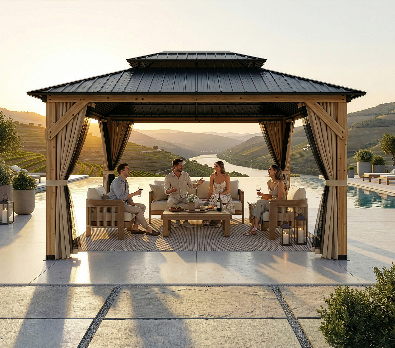 PRÉ-VENDA | Pérgola CAIMA 3x3,6