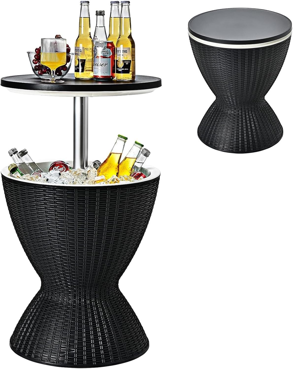 Mesa Cooler 3 em 1 com Balde Térmico para Bebidas 40L