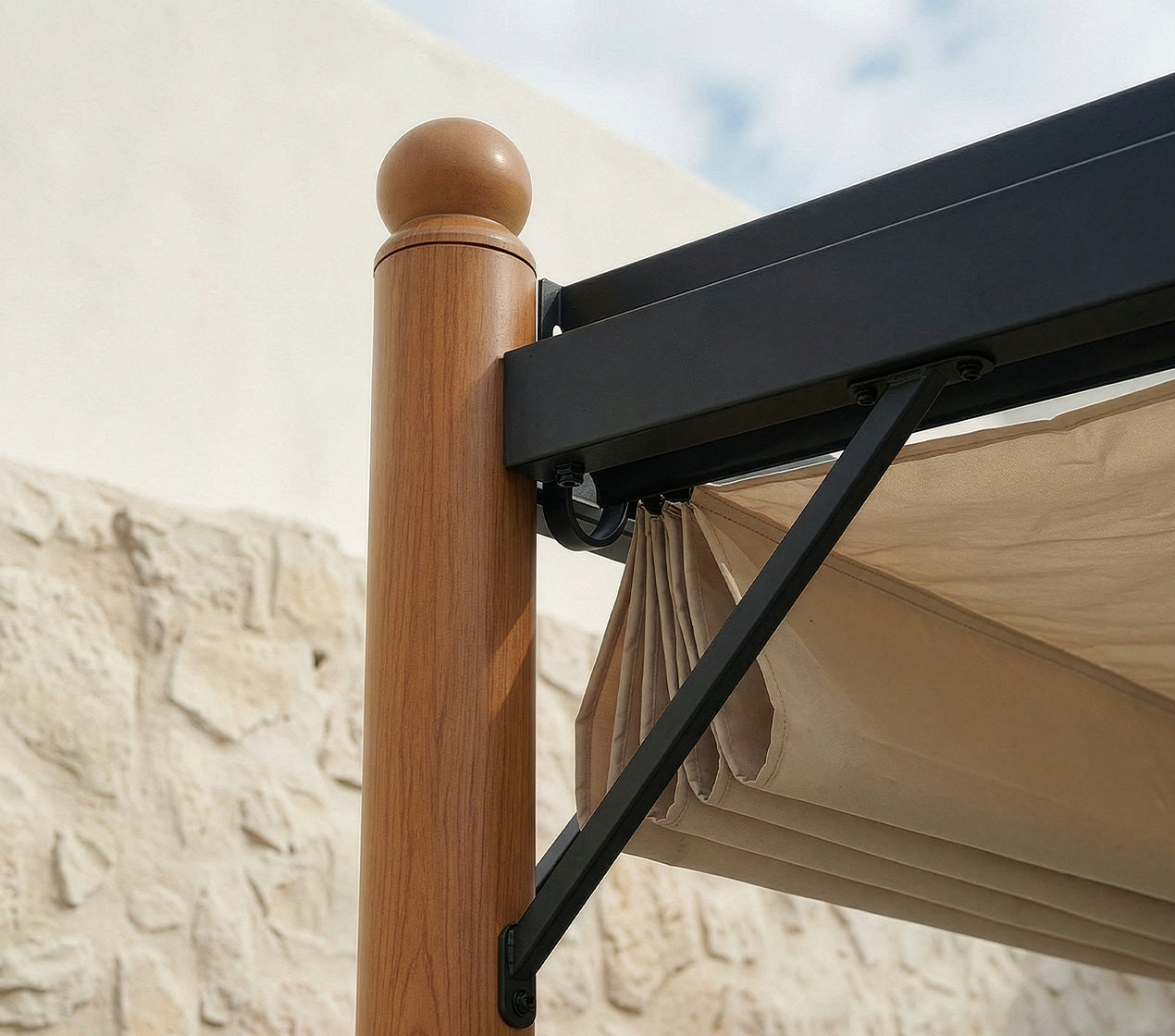 Pérgola TAMISA WOOD 3x3
