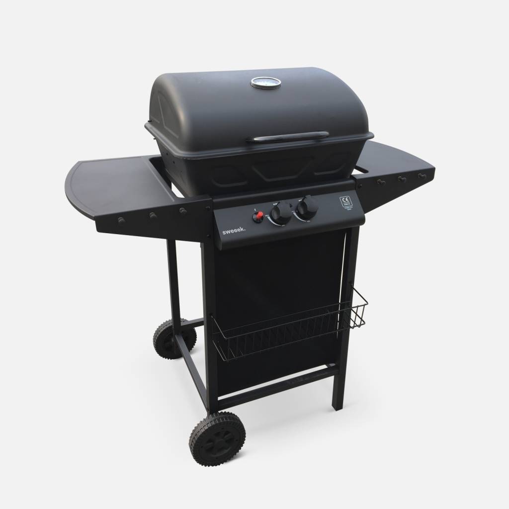 Barbecue a gás de 2 queimadores