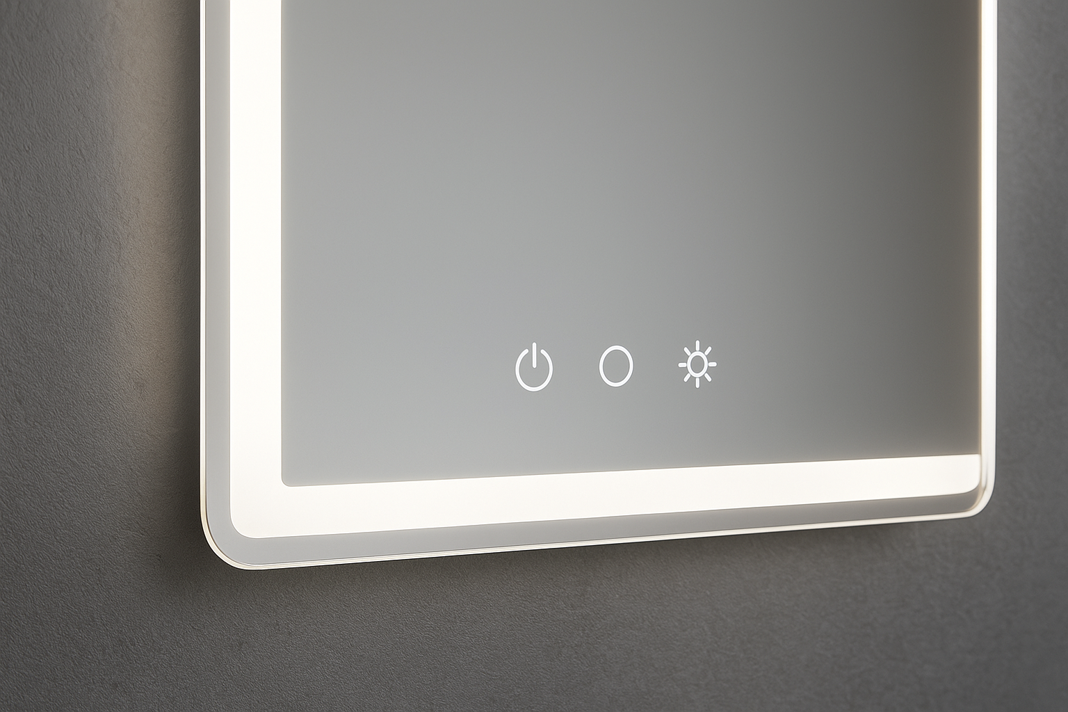 Espelho de Banheiro com LED 60 x 80 cm - Iluminação com toque moderno