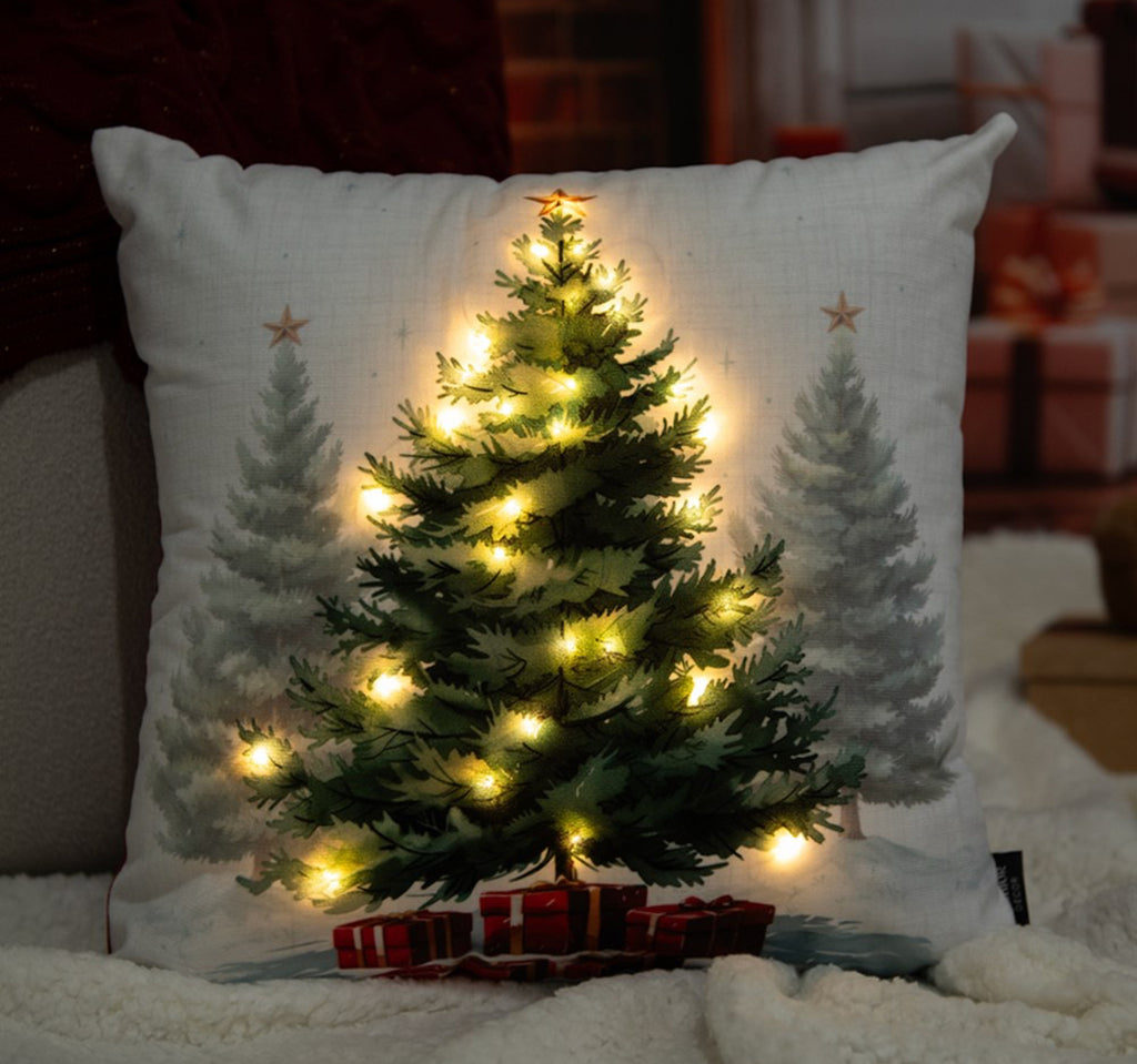Almofadas com Luzes de LED – Kit 4 Unidades (43×43 cm) | Casa Cuco