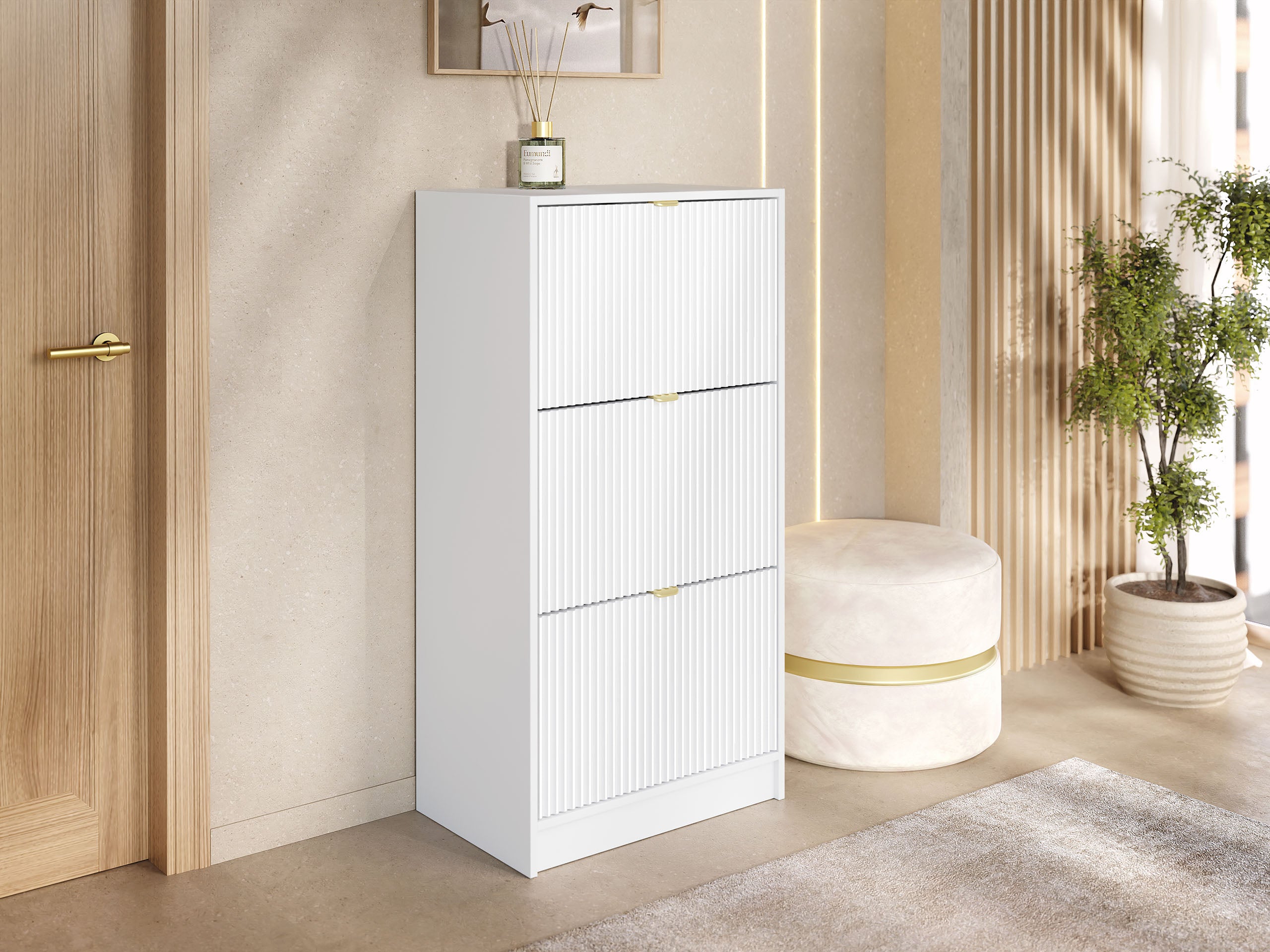 Sapateira Comfivo Velal III (Branco)