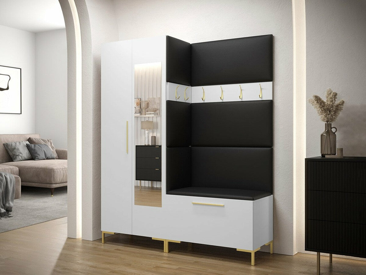 Sapateira Nomal (Branco + Dourado)